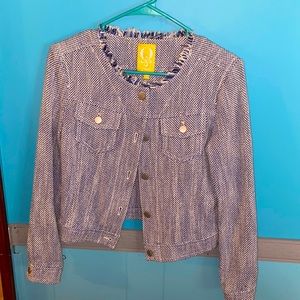 QMack Small Jacket ~ Blue, White, & Navy